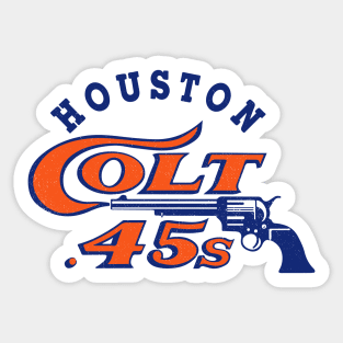 Defunct - Houston Colt 45s Baseball Sticker